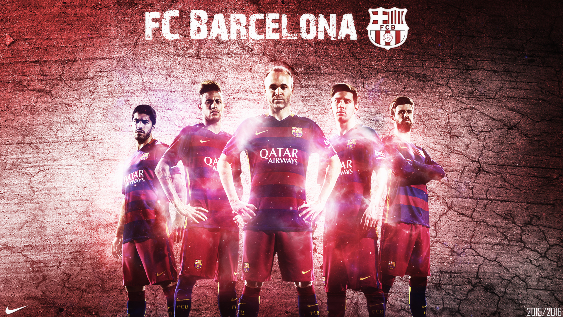 Fc Barcelona Team 2018 , HD Wallpaper & Backgrounds