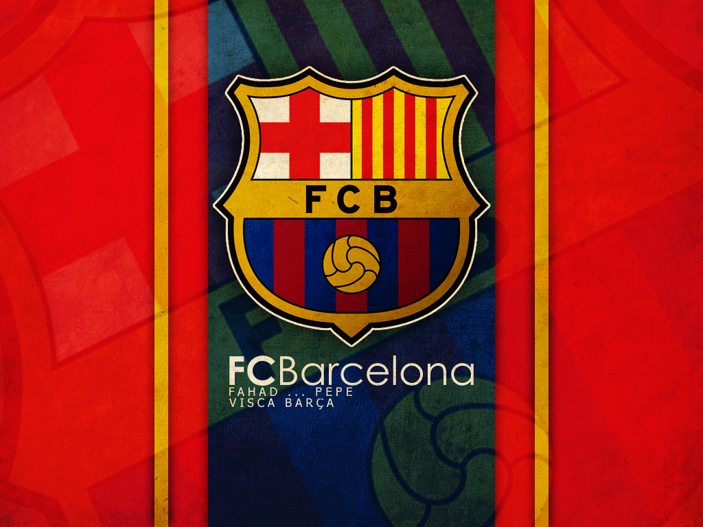 Wallpaper Lambang Barcelona - Fc Barcelona , HD Wallpaper & Backgrounds