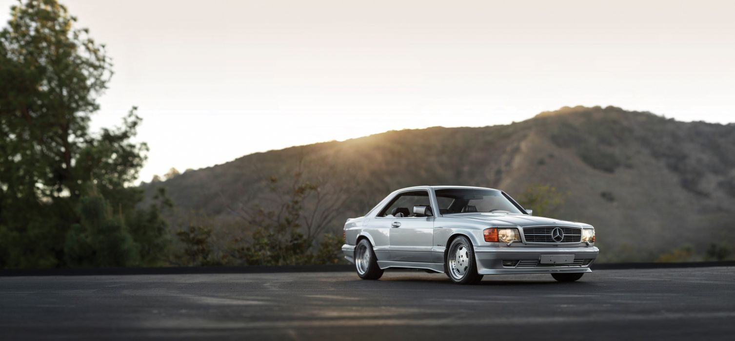 1987 89 Amg 560 Sec 6 0 Widebody Mercedes Benz Wallpaper - Mercedes Benz 560 Sec Amg , HD Wallpaper & Backgrounds