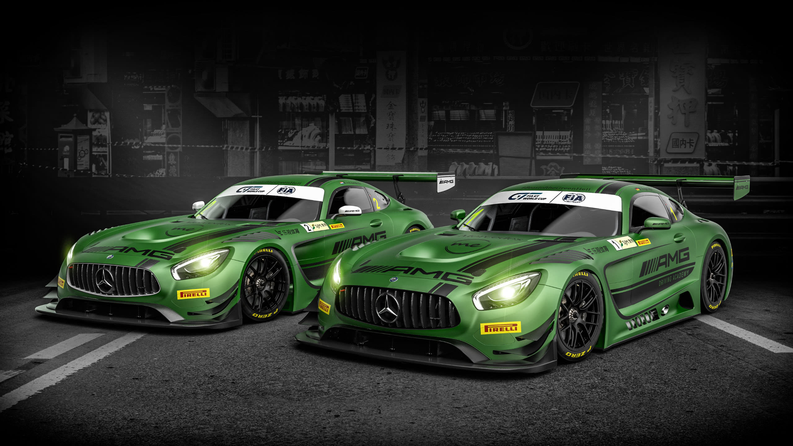 Mercedes Benz Amg Gt3 Wqhd 1440p Wallpaper - 2017 Mercedes Amg Gt3 , HD Wallpaper & Backgrounds