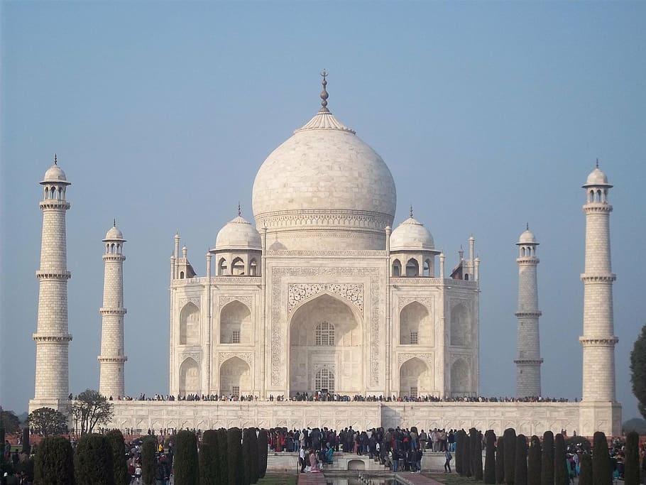 India, Agra, Architecture, Palace, Vacation, Famous, - Taj Mahal , HD Wallpaper & Backgrounds