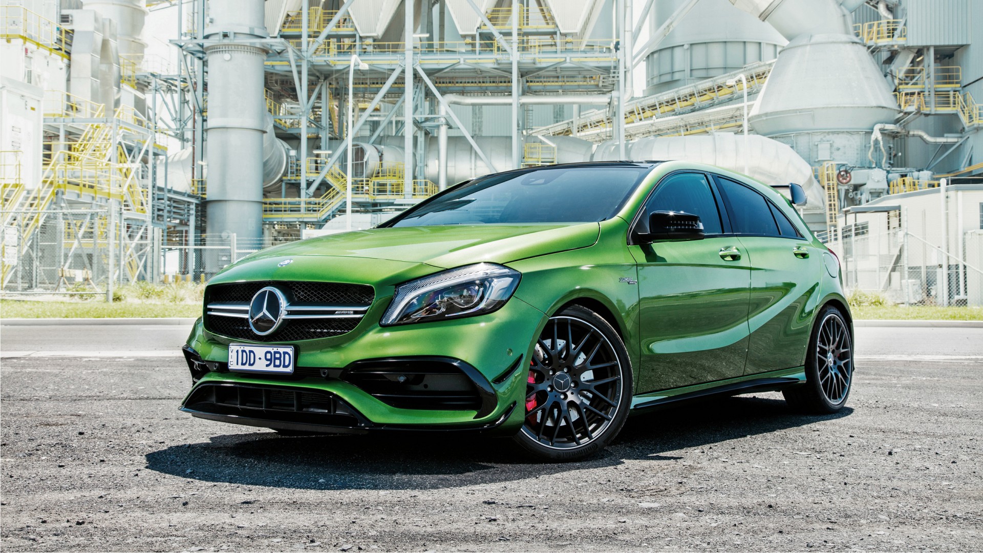 Mercedes Benz Hd Wallpapers 1080p - A45 Amg , HD Wallpaper & Backgrounds