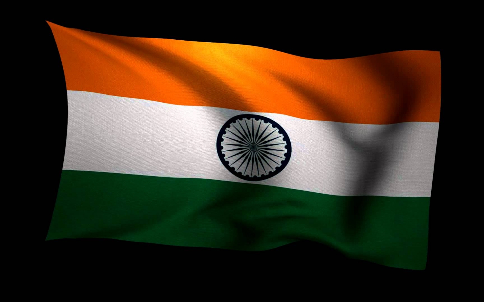 Indian National Flag Animated - Moving Indian Flag Gif , HD Wallpaper & Backgrounds