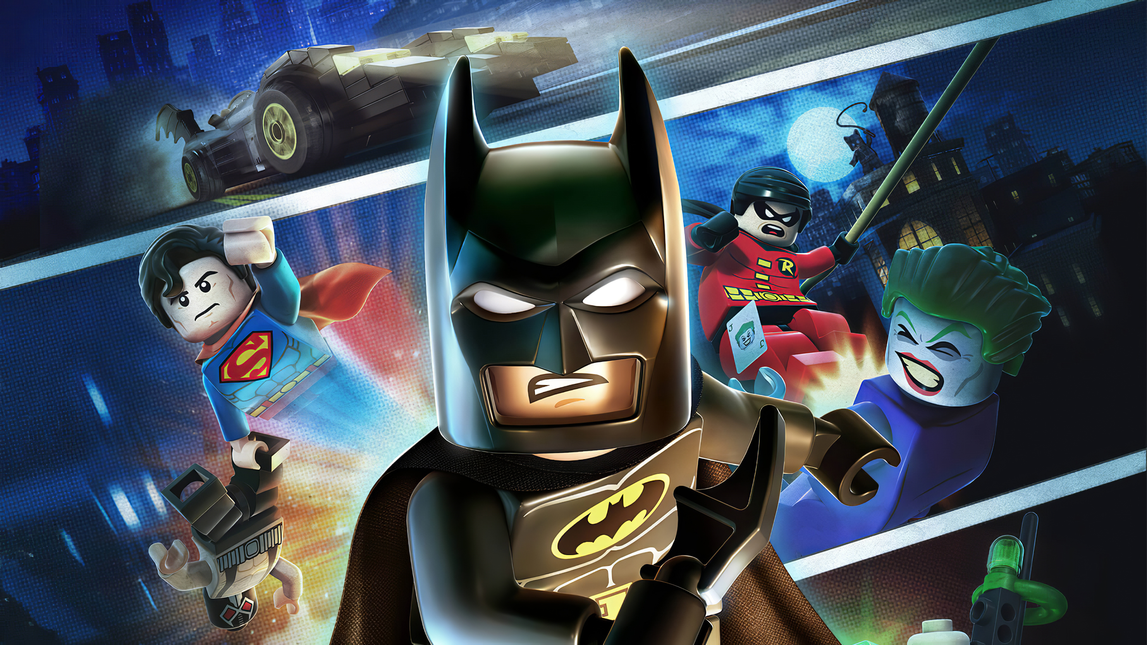 Lego Batman Dc Super Heroes - Lego Batman 2 Dc Super Heroes , HD Wallpaper & Backgrounds