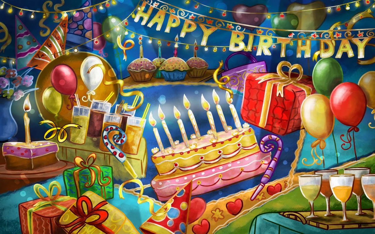 3d Birthday Wallpaper - Kids Birthday Wishes Cards , HD Wallpaper & Backgrounds