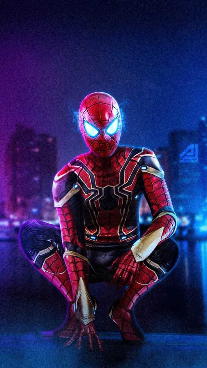 Iron Spider Wallpaper Iphone , HD Wallpaper & Backgrounds