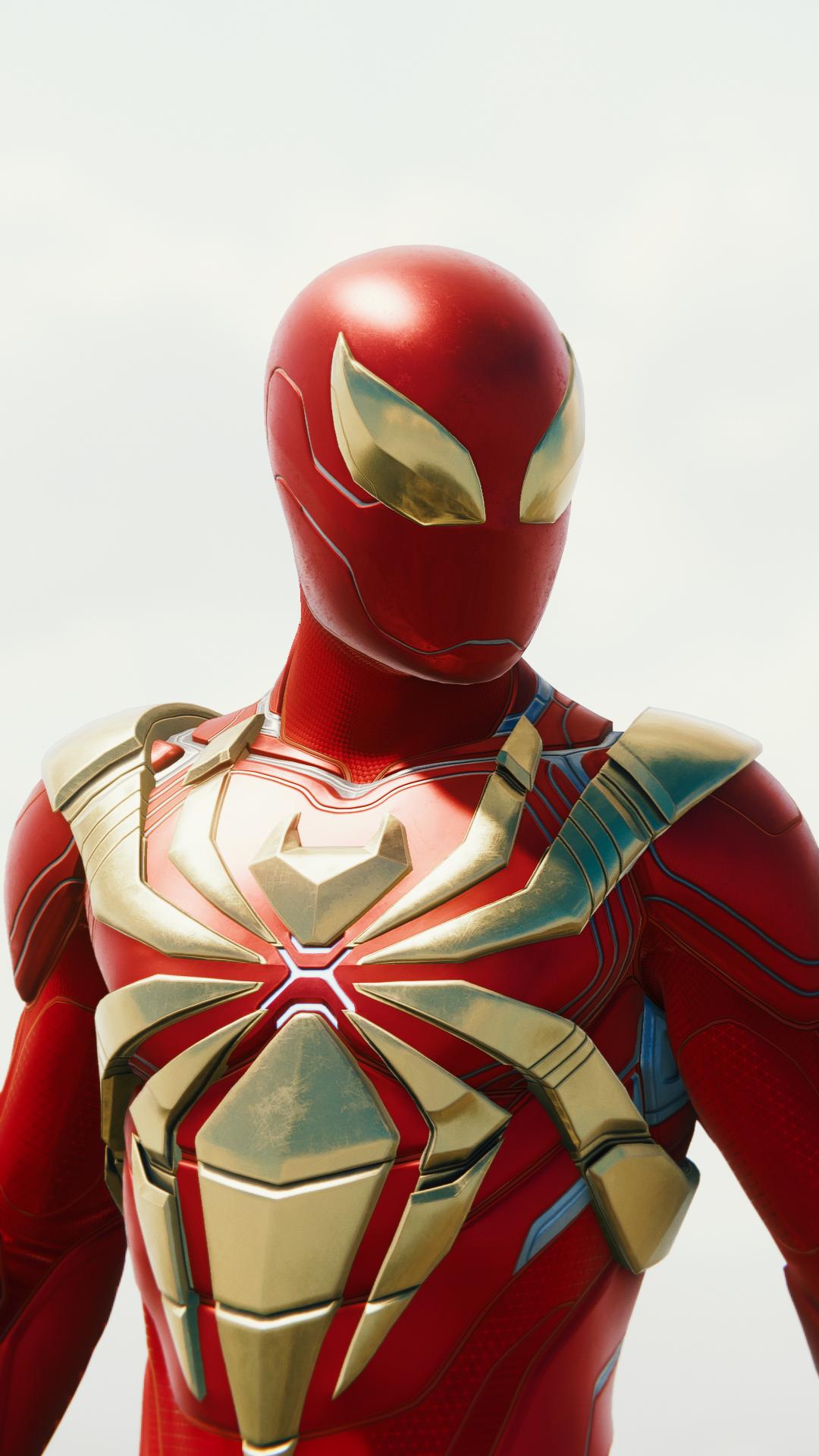 Spiderman Ps4 Iron Spider , HD Wallpaper & Backgrounds