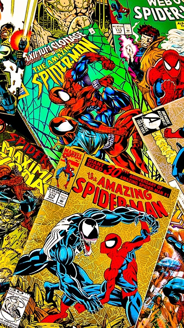 Iphone Wallpaper Marvel Comics, Magazines, Covers, - Spiderman , HD Wallpaper & Backgrounds