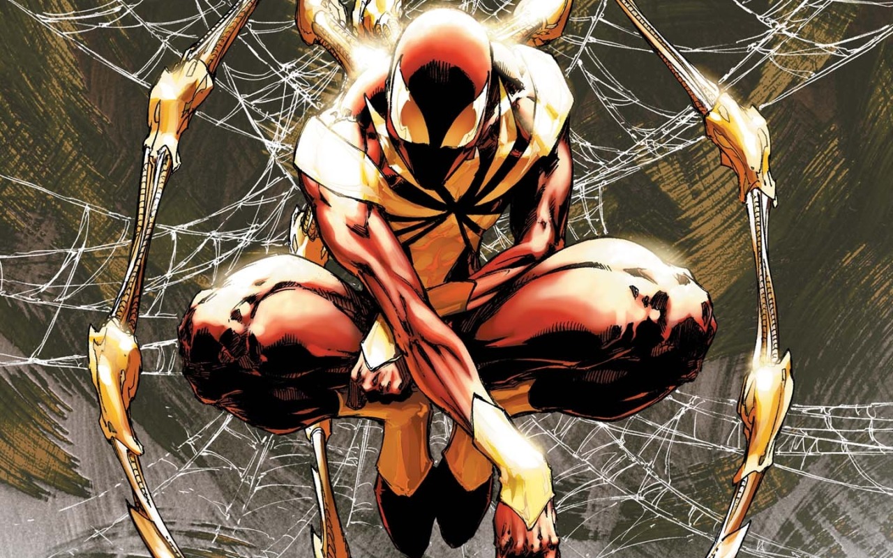 Civil War Iron Spider Man Wallpaper - Michael Turner Civil War , HD Wallpaper & Backgrounds