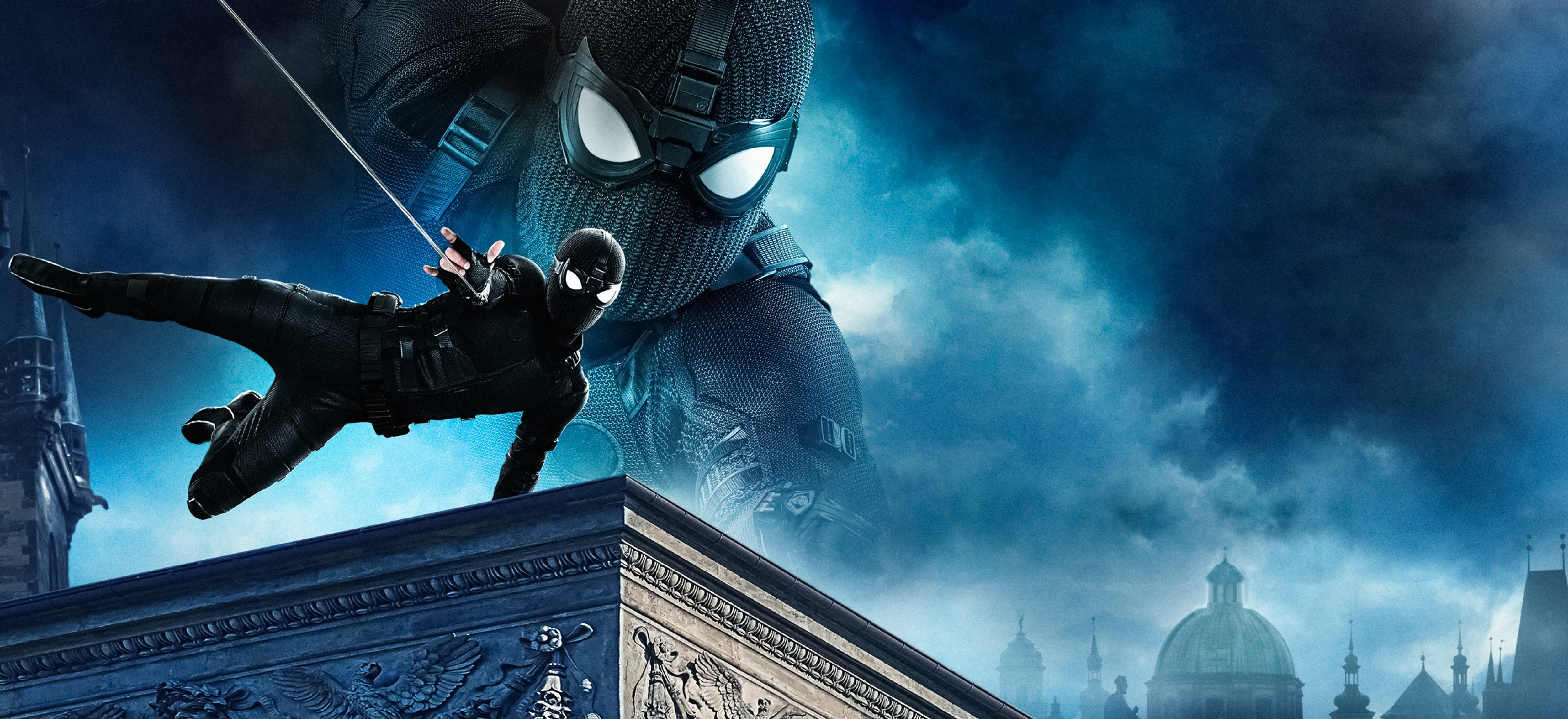 Spider Man Far From Home Stealth Suit , HD Wallpaper & Backgrounds