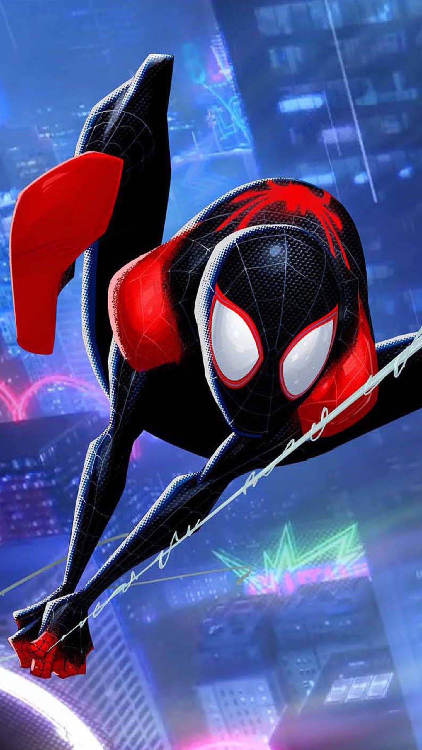 Spider Man Into The Spider Verse Drawing , HD Wallpaper & Backgrounds