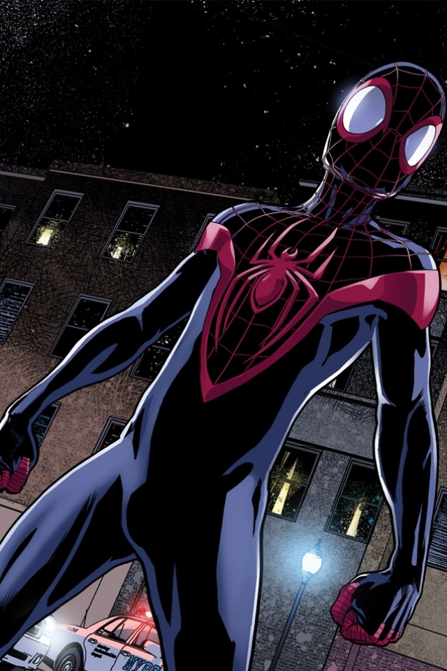 Wallpaper - Ultimate Spider Man Iphone , HD Wallpaper & Backgrounds