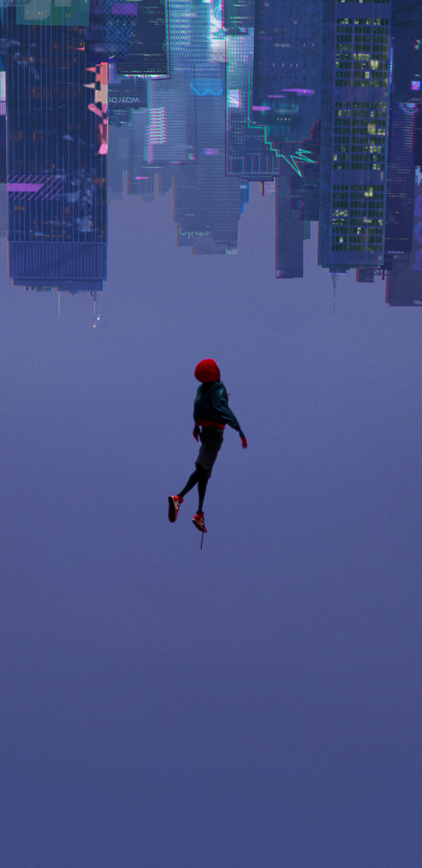 Spider Man Into The Spiderverse Wallpaper Album On - Leap Of Faith Spider Man , HD Wallpaper & Backgrounds
