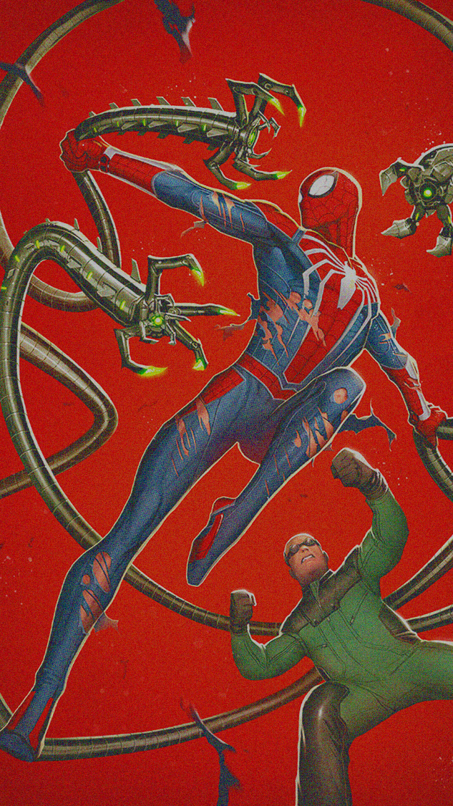 Octopus - Spiderman Vs Doctor Octopus Final , HD Wallpaper & Backgrounds