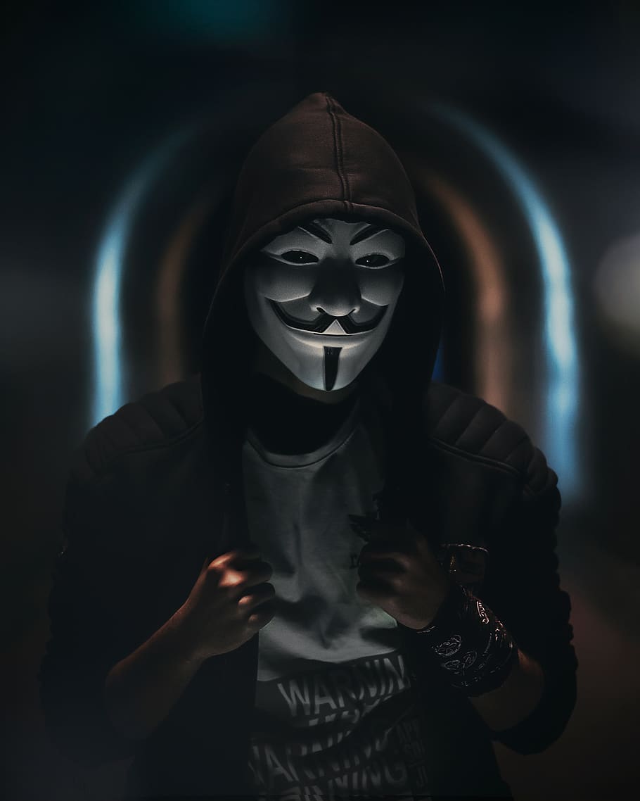 Person, Human, Mask, Head, Urban, Portrait, Anonymous - Project Zorgo , HD Wallpaper & Backgrounds