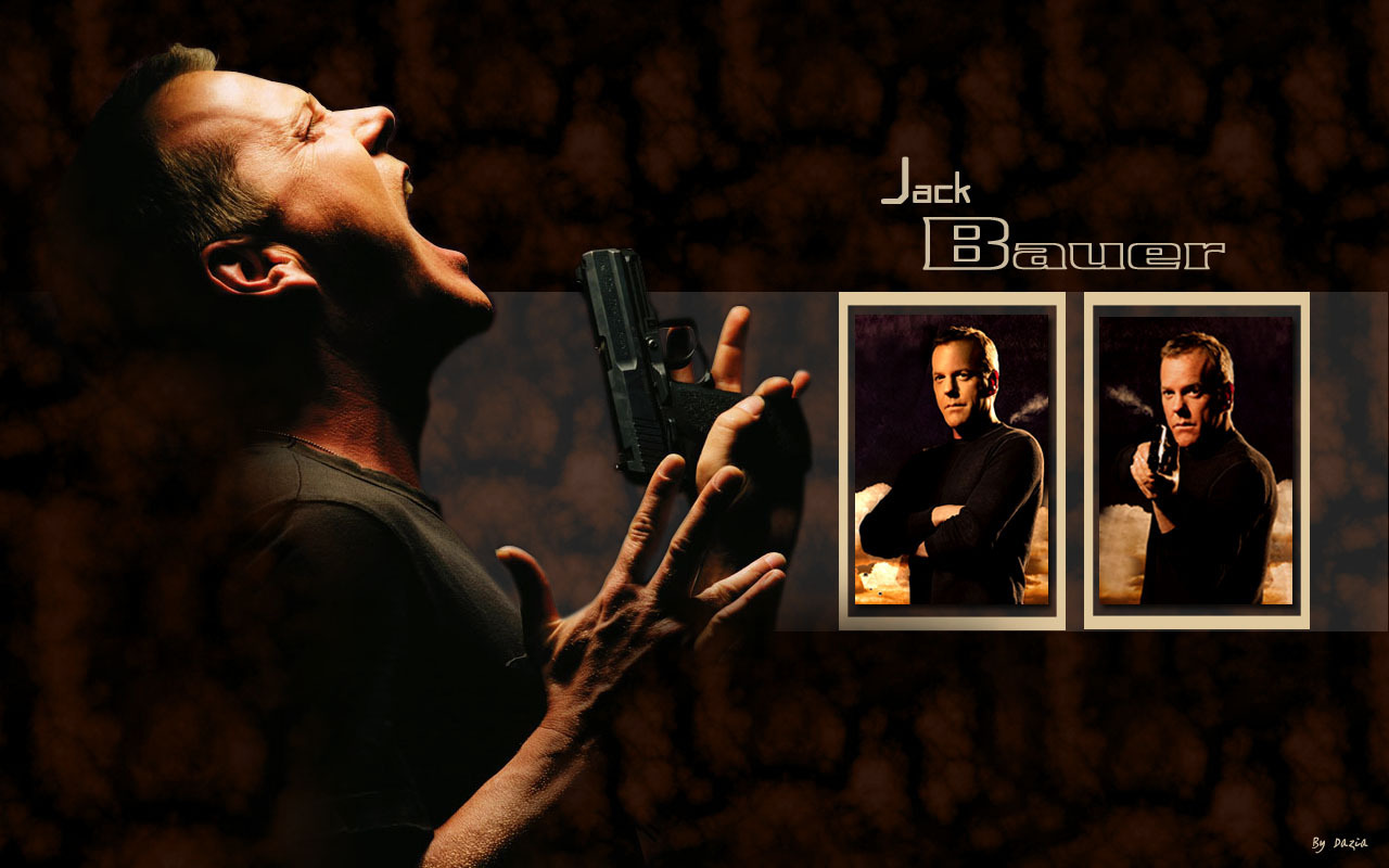 Jack Bauer Wallpapers 24 Wallpaper 4443621 - Kiefer Sutherland 24 , HD Wallpaper & Backgrounds
