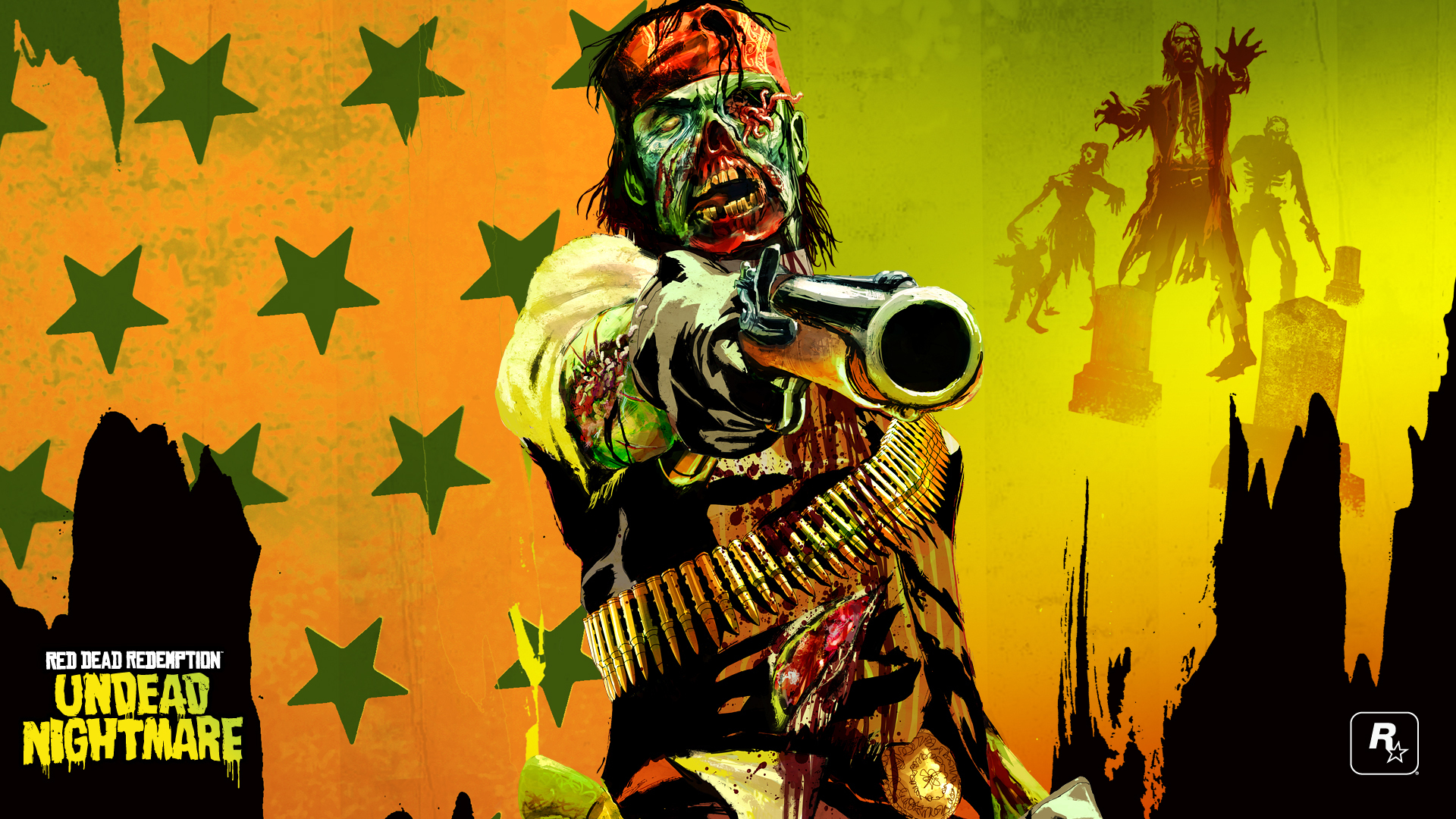 Red Dead Redemption Wallpaper - Rdr Undead Nightmare , HD Wallpaper & Backgrounds