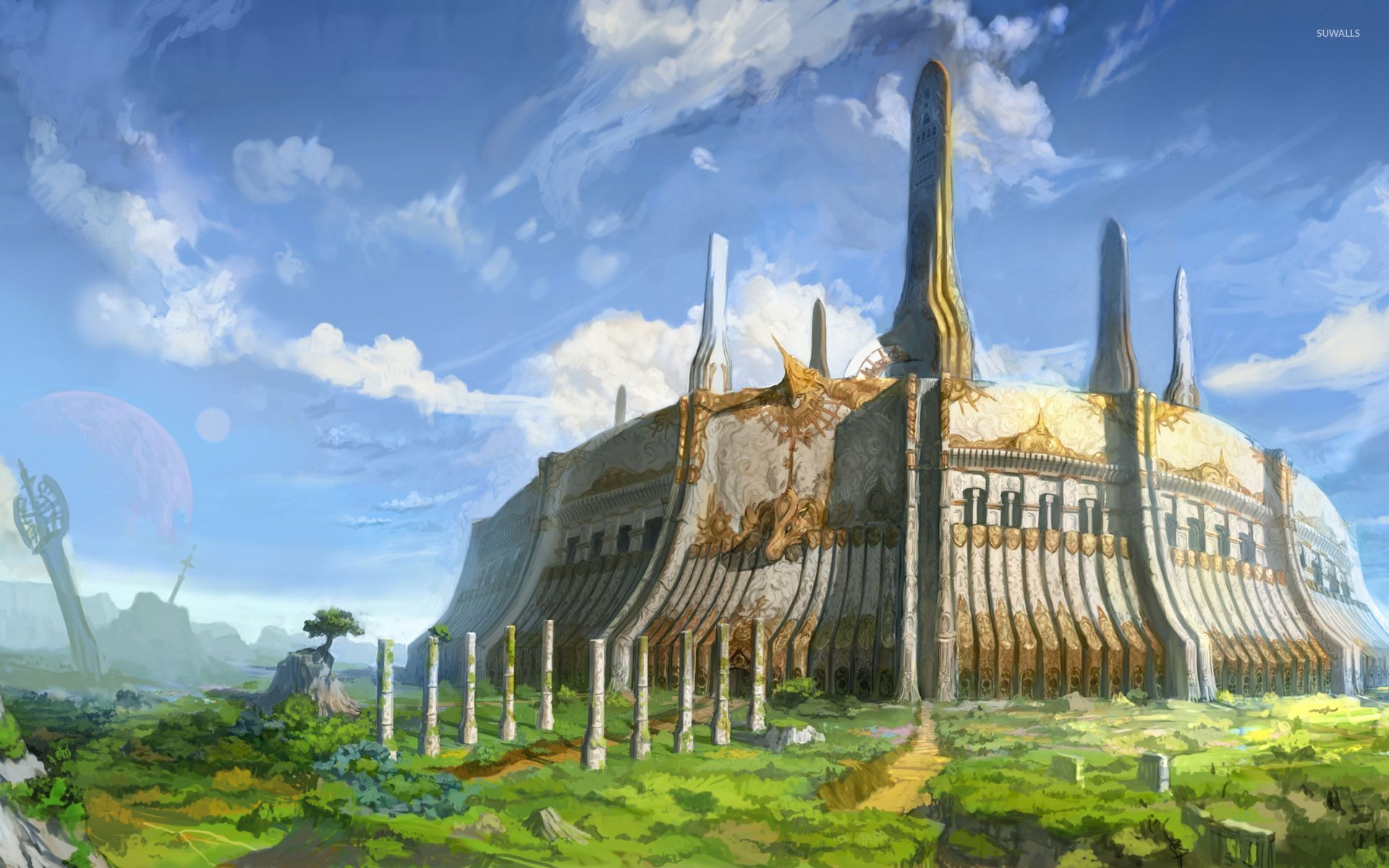Elder Scrolls Oblivion Art , HD Wallpaper & Backgrounds