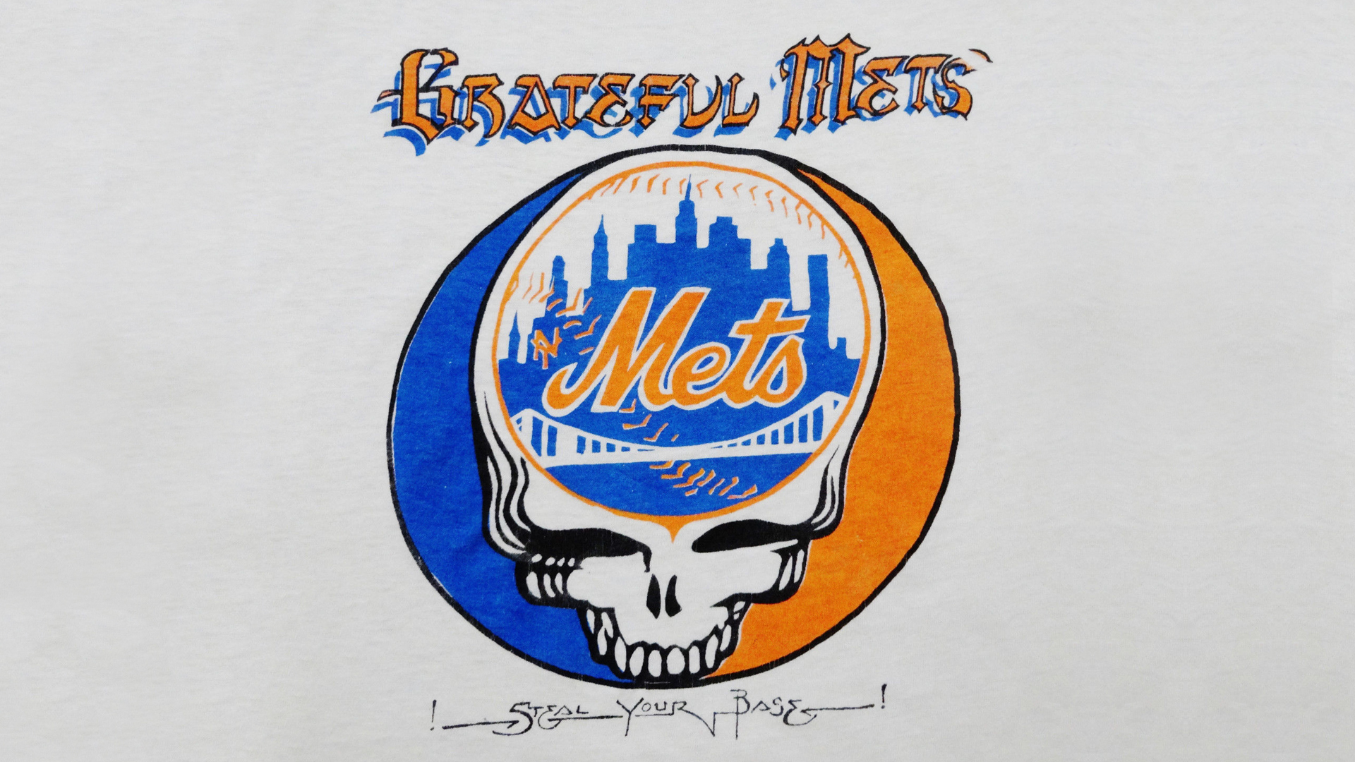 New York Mets Wallpaper - Grateful Dead Steal Your Face Spotify , HD Wallpaper & Backgrounds