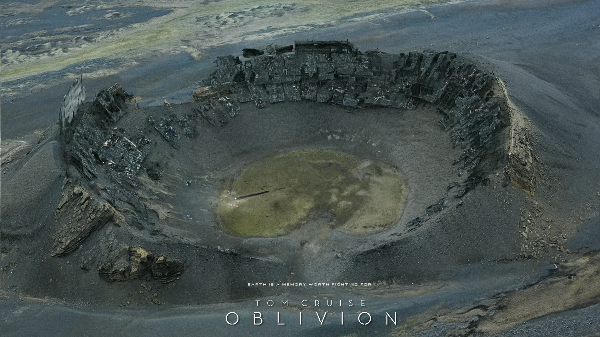 Oblivion Wallpaper - Oblivion Movie Earth , HD Wallpaper & Backgrounds