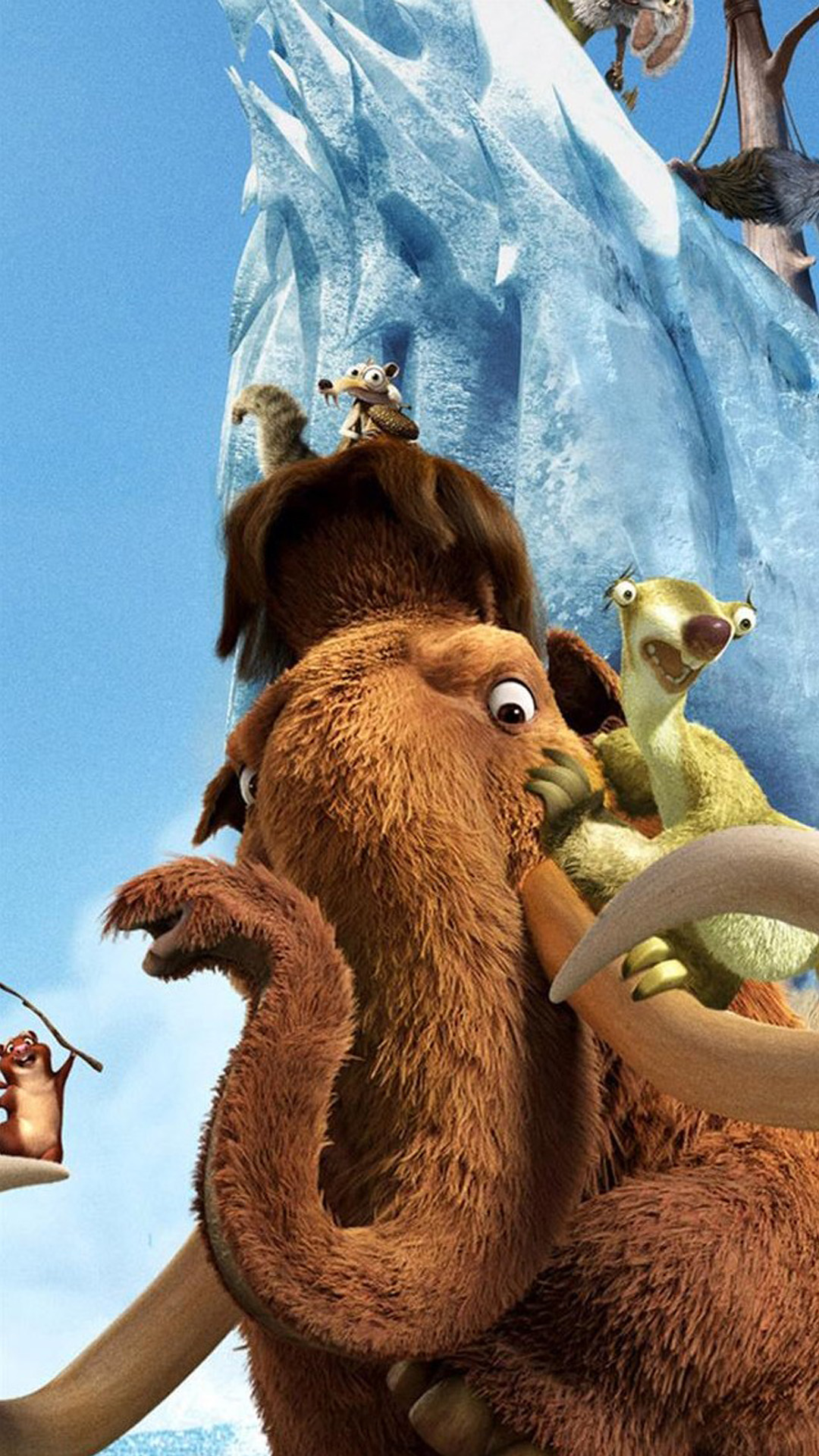 Ice Age Android Wallpaper - Ice Age Continental Drift 2012 Trailer , HD Wallpaper & Backgrounds