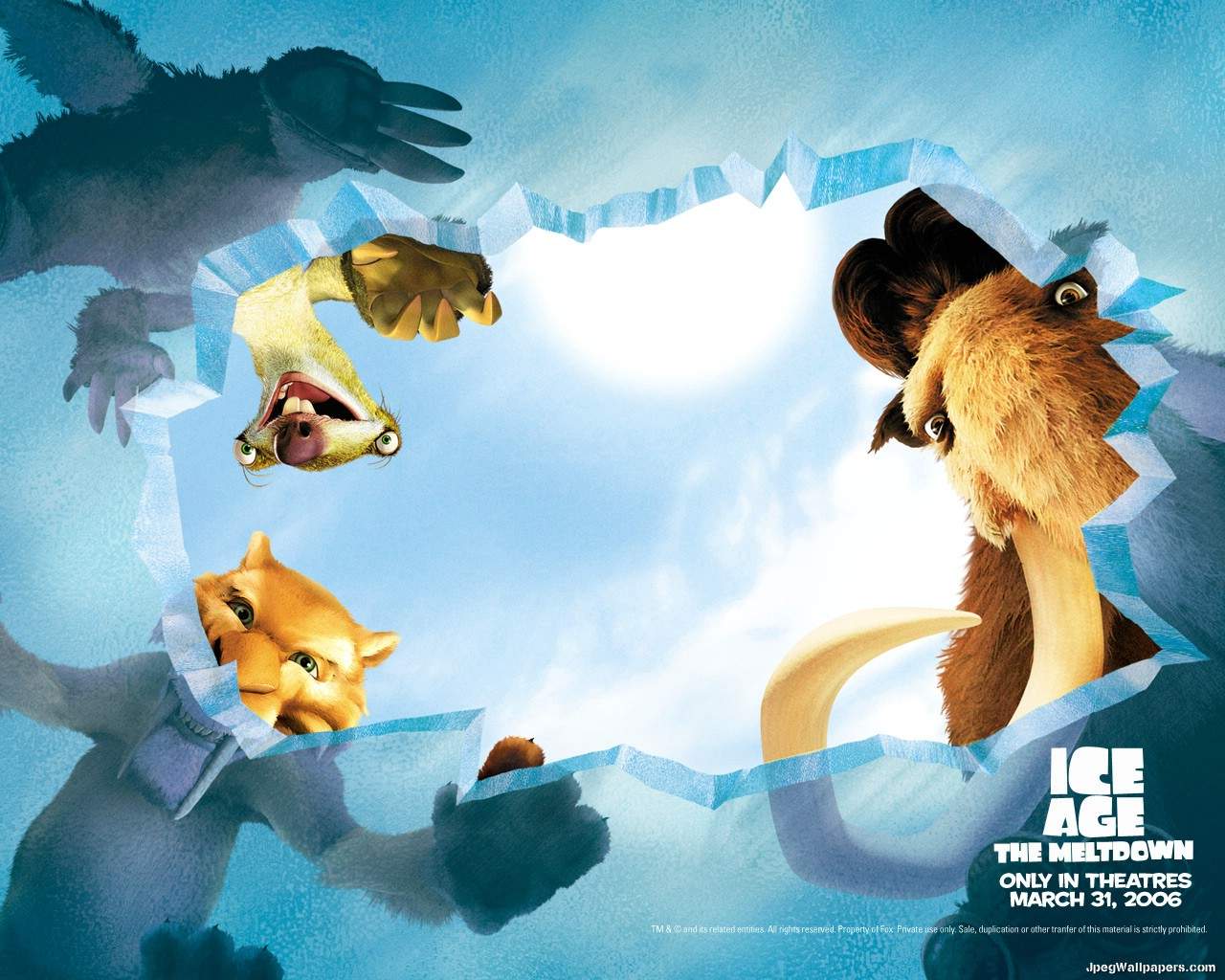 Ice Age 2002 Background , HD Wallpaper & Backgrounds