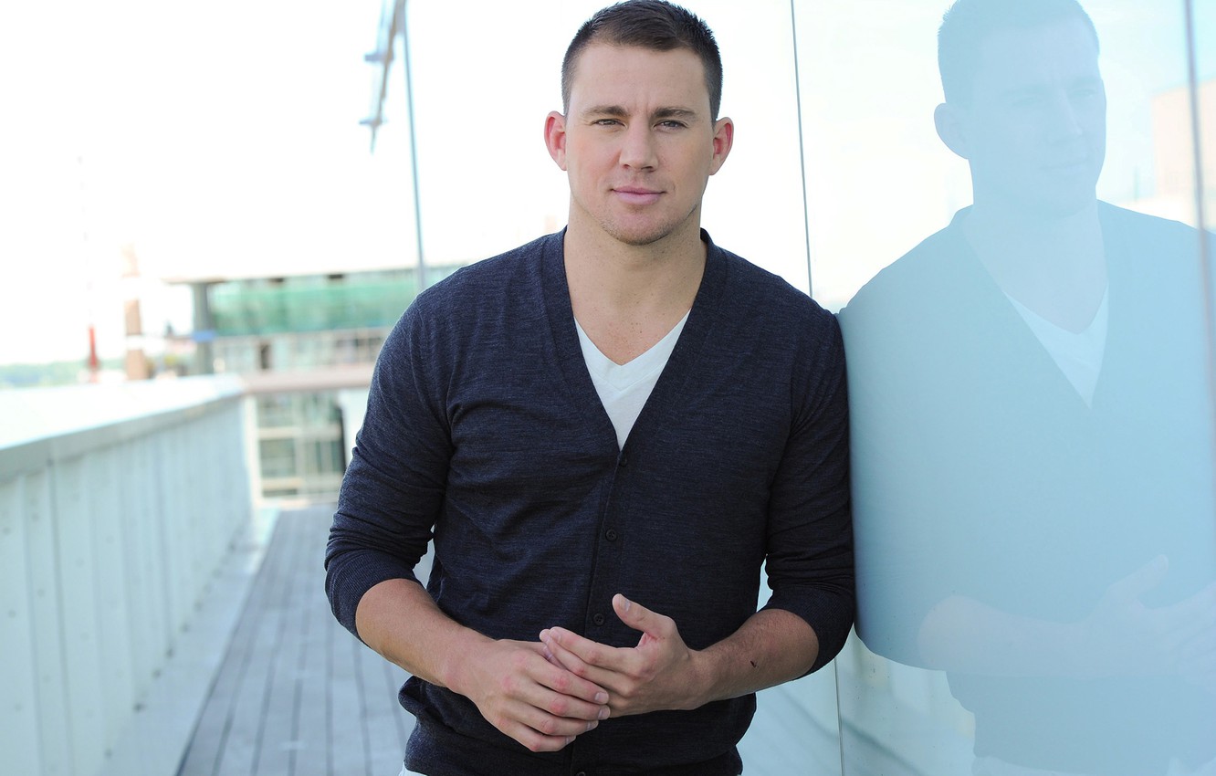 Photo Wallpaper Face, Male, Jacket, Channing Tatum, - Channing Tatum , HD Wallpaper & Backgrounds