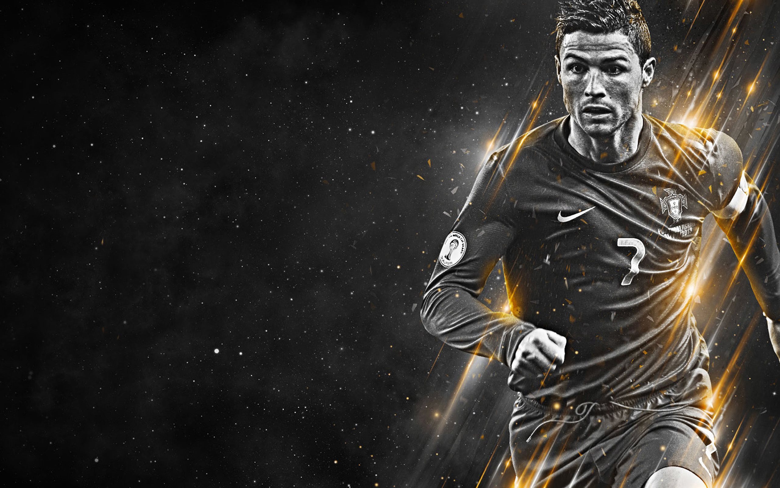 Striker, Real Madrid, Football, Cristiano Ronaldo, - Cristiano Ronaldo , HD Wallpaper & Backgrounds