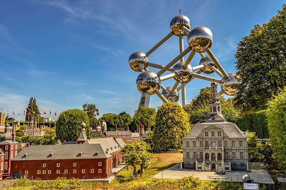 Mini Europe, Miniature Park, Architecture, Brussels, - Mini-europe , HD Wallpaper & Backgrounds