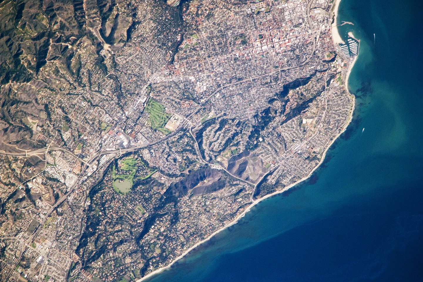 Satellite Images Santa Barbara , HD Wallpaper & Backgrounds