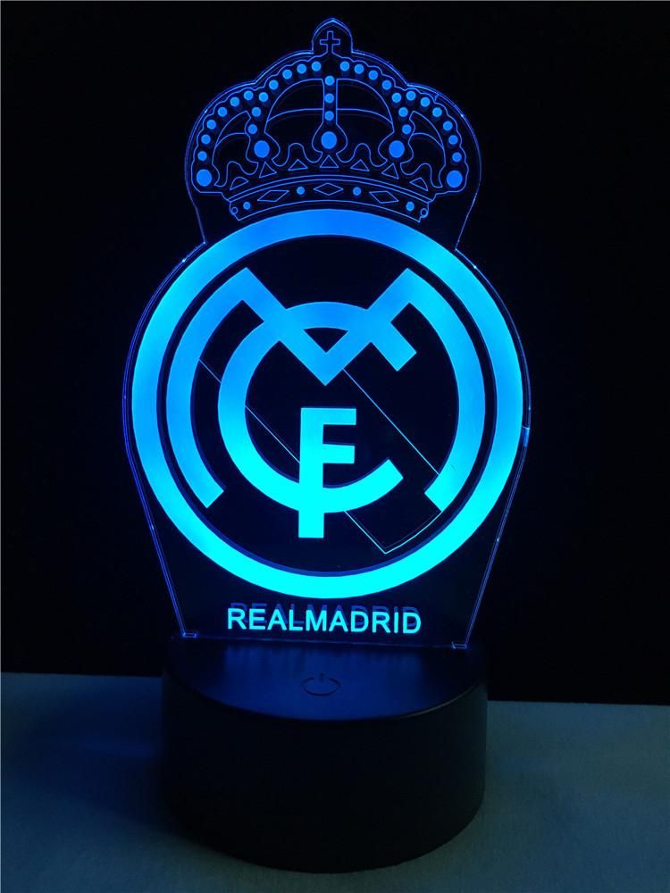 Blue Real Madrid Logo , HD Wallpaper & Backgrounds