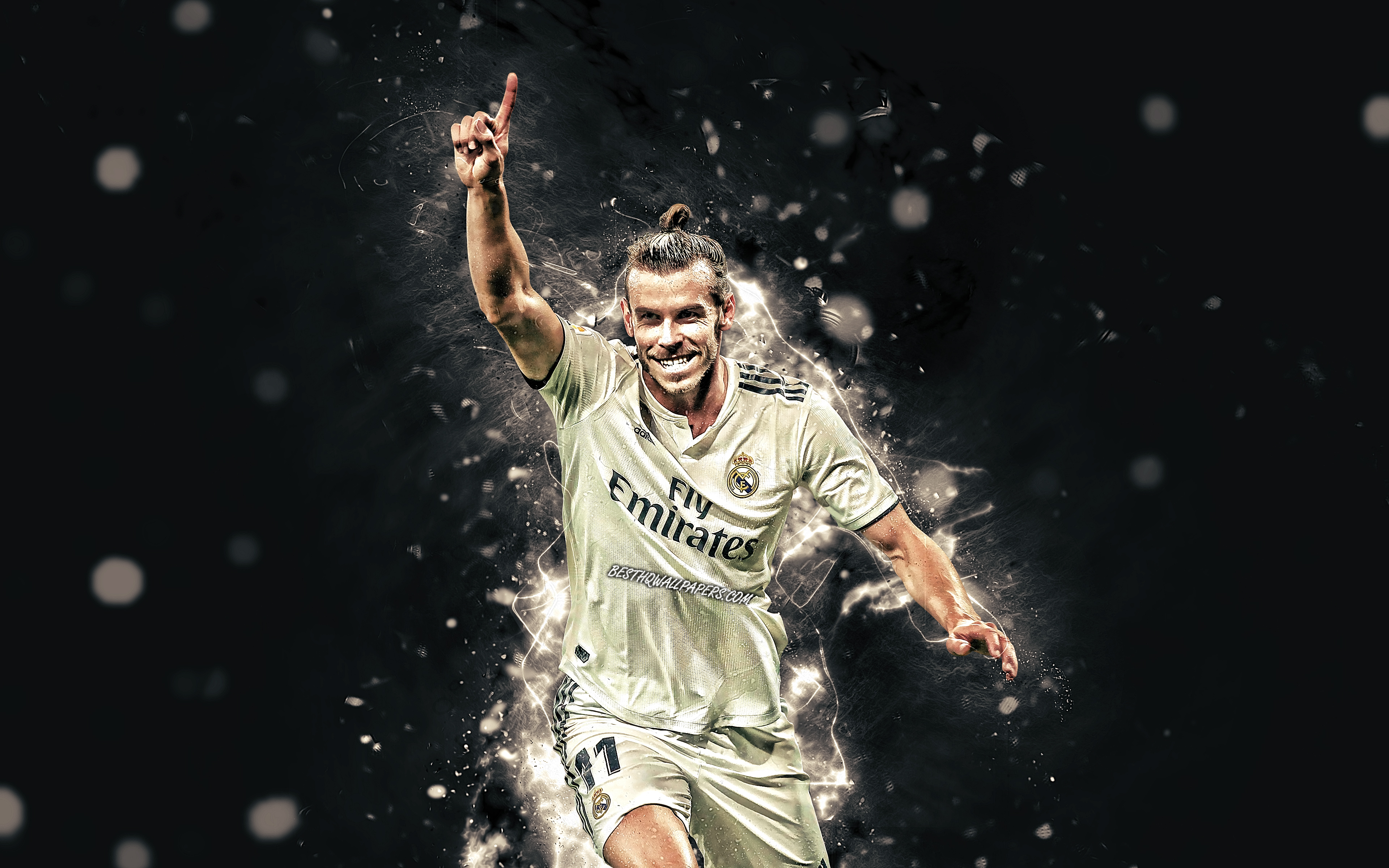 Gareth Bale, 4k, Real Madrid Fc, Welsh Footballers, - Kick American Football , HD Wallpaper & Backgrounds