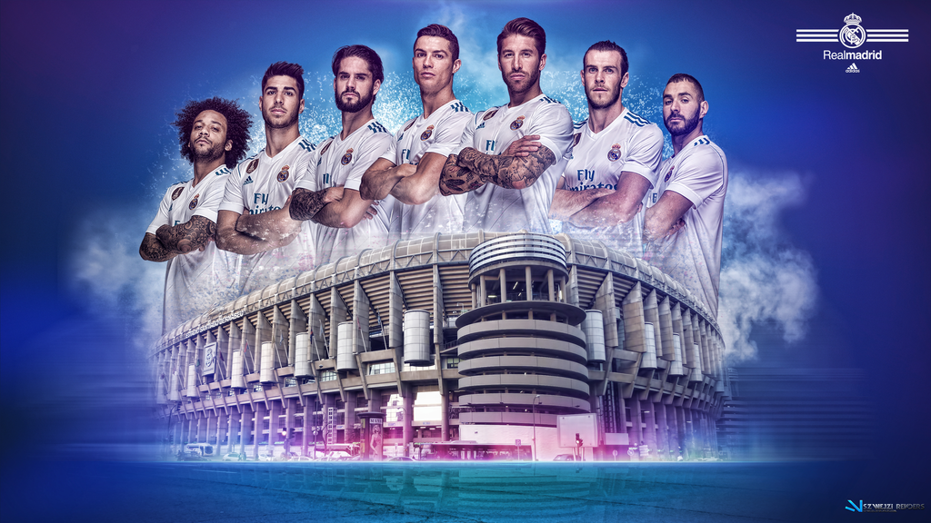 Cristiano Ronaldo Real Madrid 2018 Wallpapers - Santiago Bernabéu Stadium , HD Wallpaper & Backgrounds