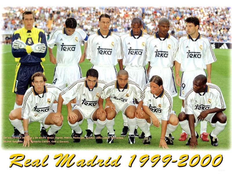 Real Madrid Fc Wallpaper - Real Madrid Team 1999 , HD Wallpaper & Backgrounds