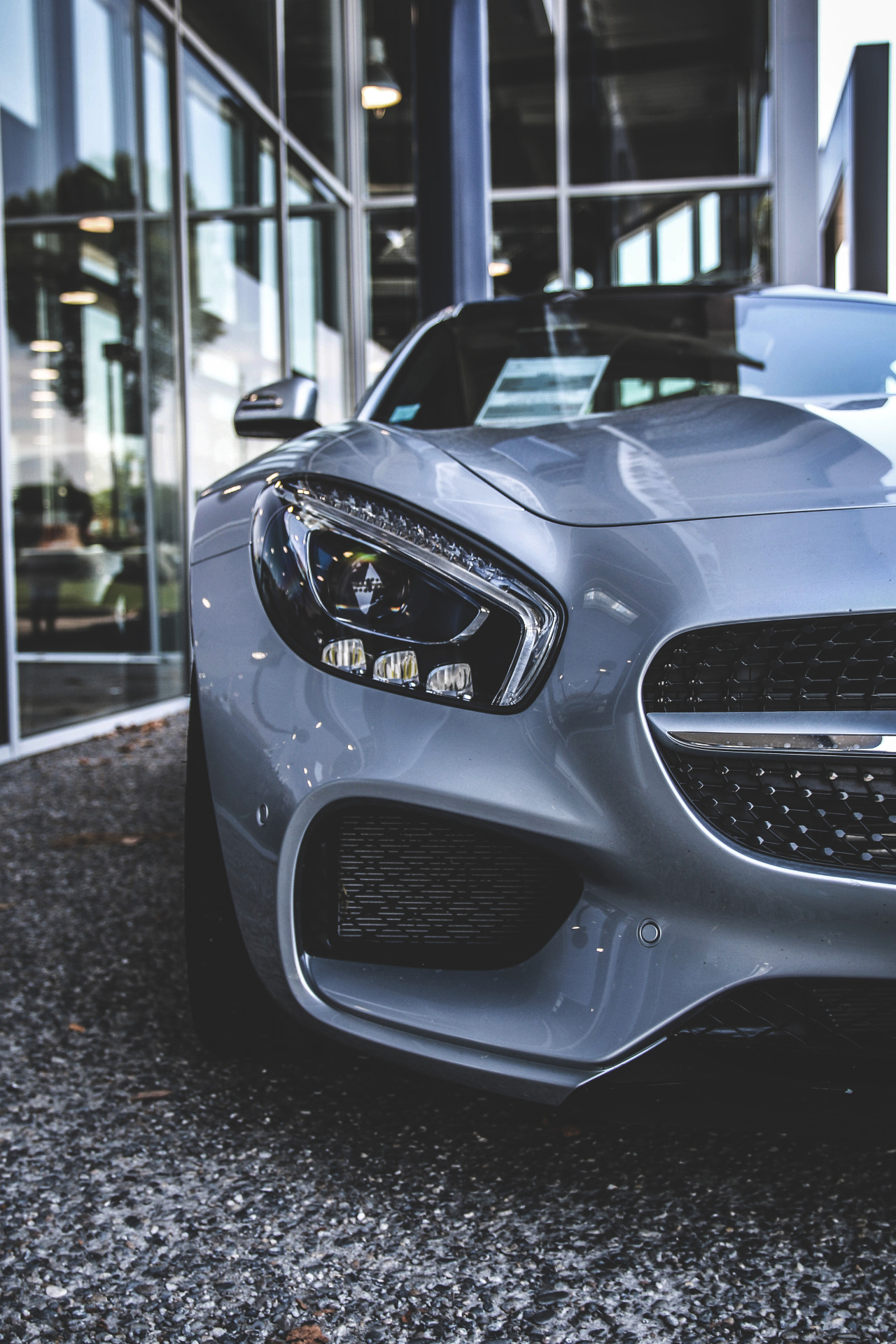 Mercedes Amg Gt Supercar Silver - Mercedes Mobile Wallpaper Hd , HD Wallpaper & Backgrounds