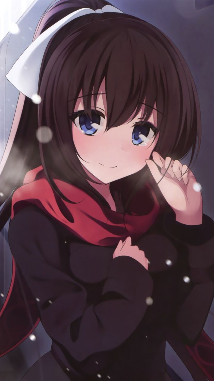 Cute Anime Girl Anime , HD Wallpaper & Backgrounds