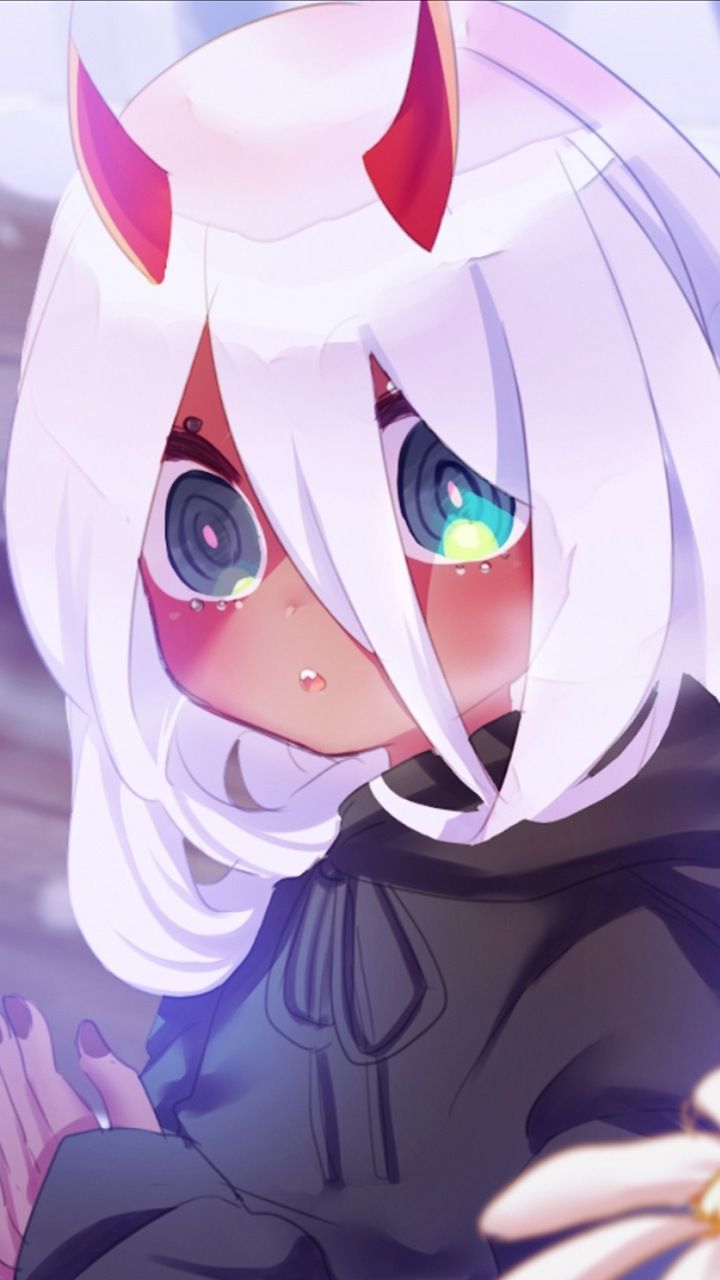 Cute Demon Anime Girl , HD Wallpaper & Backgrounds