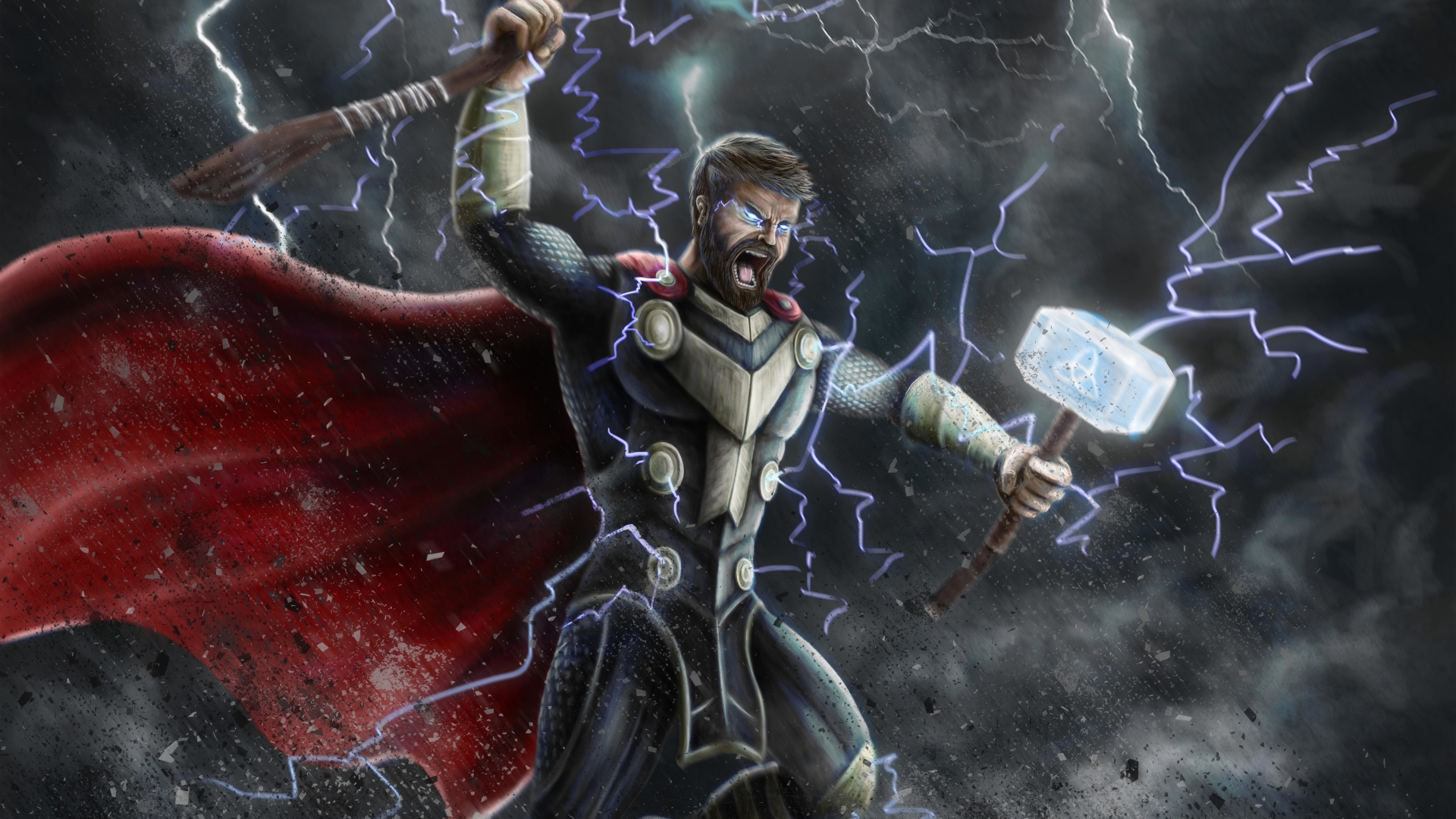 Comic Thor , HD Wallpaper & Backgrounds