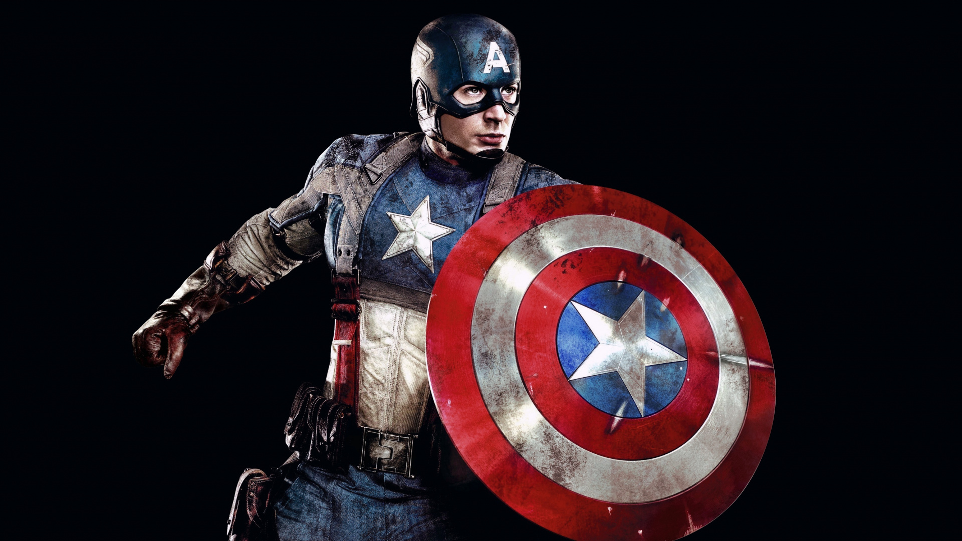 Download Wallpaper Captain America, Superhero - Captain America Alamy , HD Wallpaper & Backgrounds