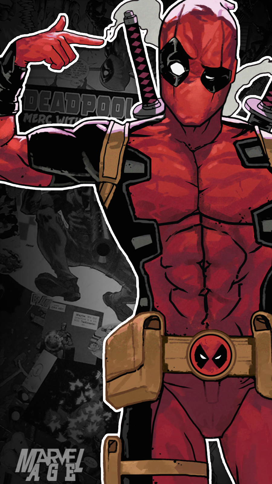 Deadpool Marvel , HD Wallpaper & Backgrounds