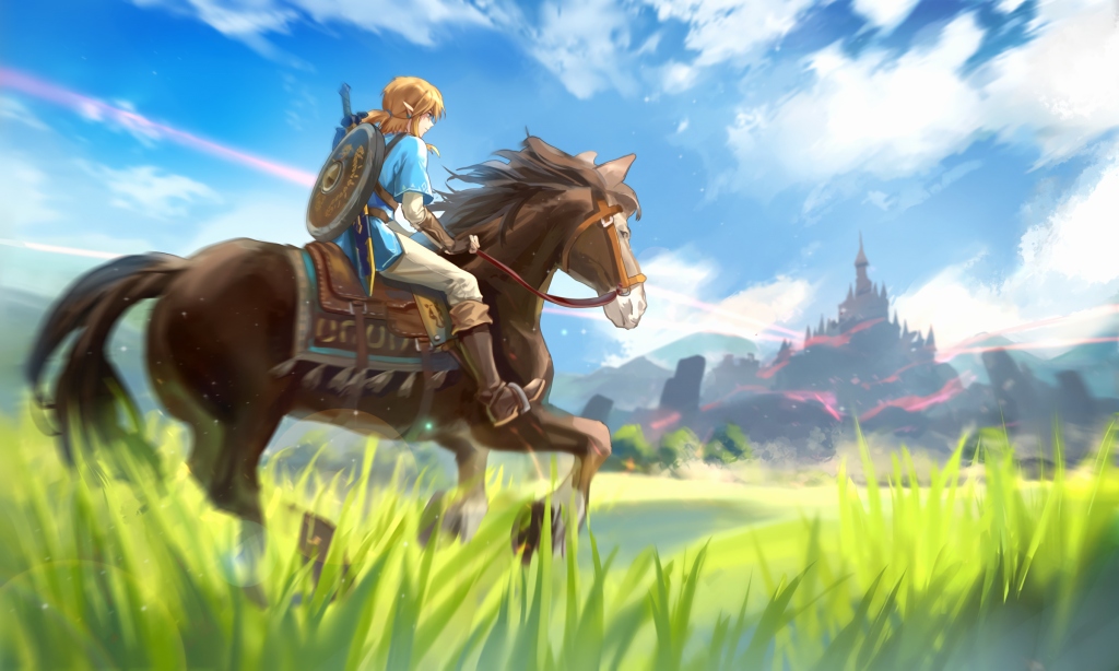 Zelda Breath Of The Wild Horse , HD Wallpaper & Backgrounds