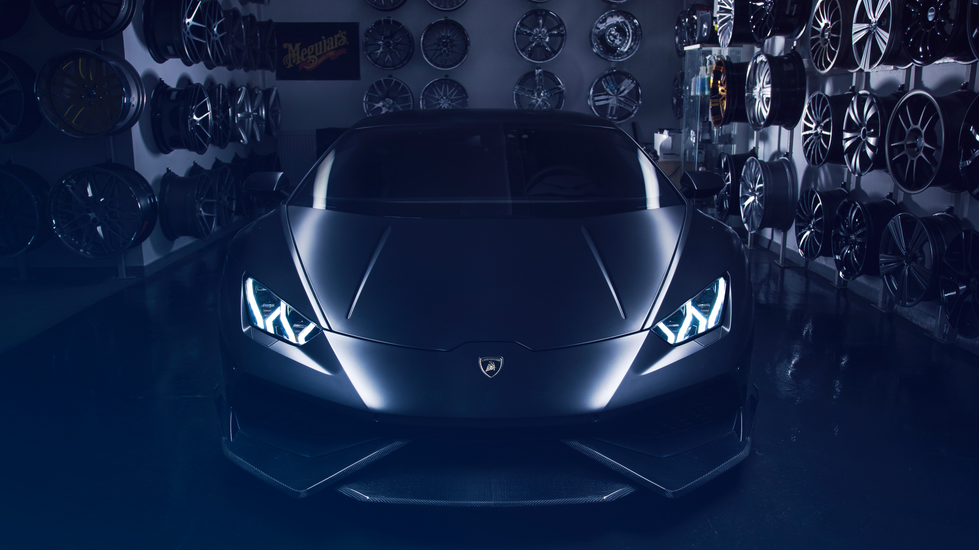 Huracan Black Lamborghini Black Wallpaper Hd , HD Wallpaper & Backgrounds