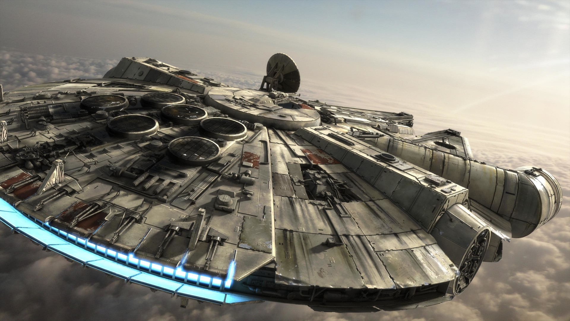 Millennium Falcon Star Wars Wallpaper 4k , HD Wallpaper & Backgrounds