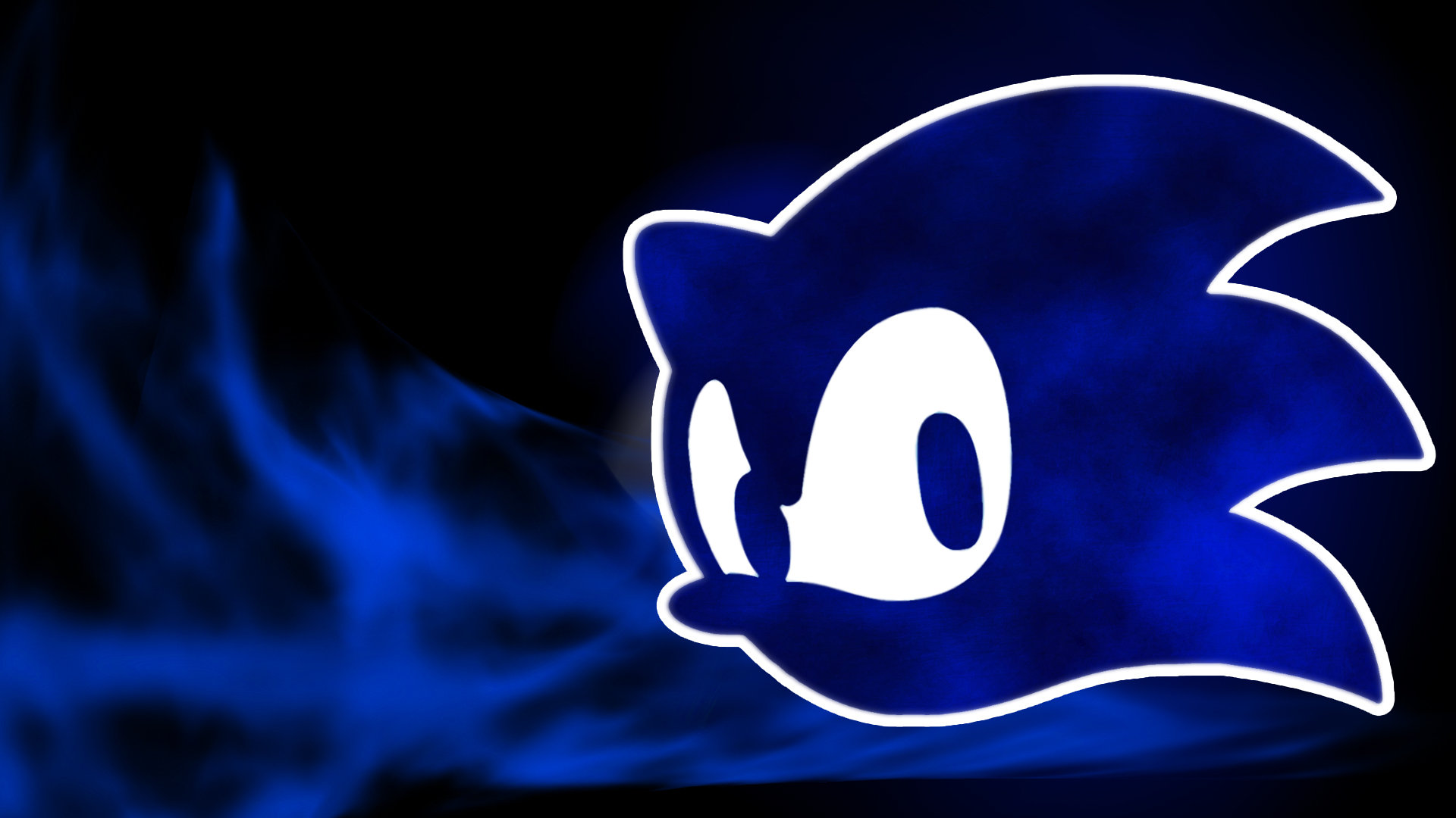 Hd Sonic Wallpaper 1080p - Logo Sonic Wallpaper Hd , HD Wallpaper & Backgrounds