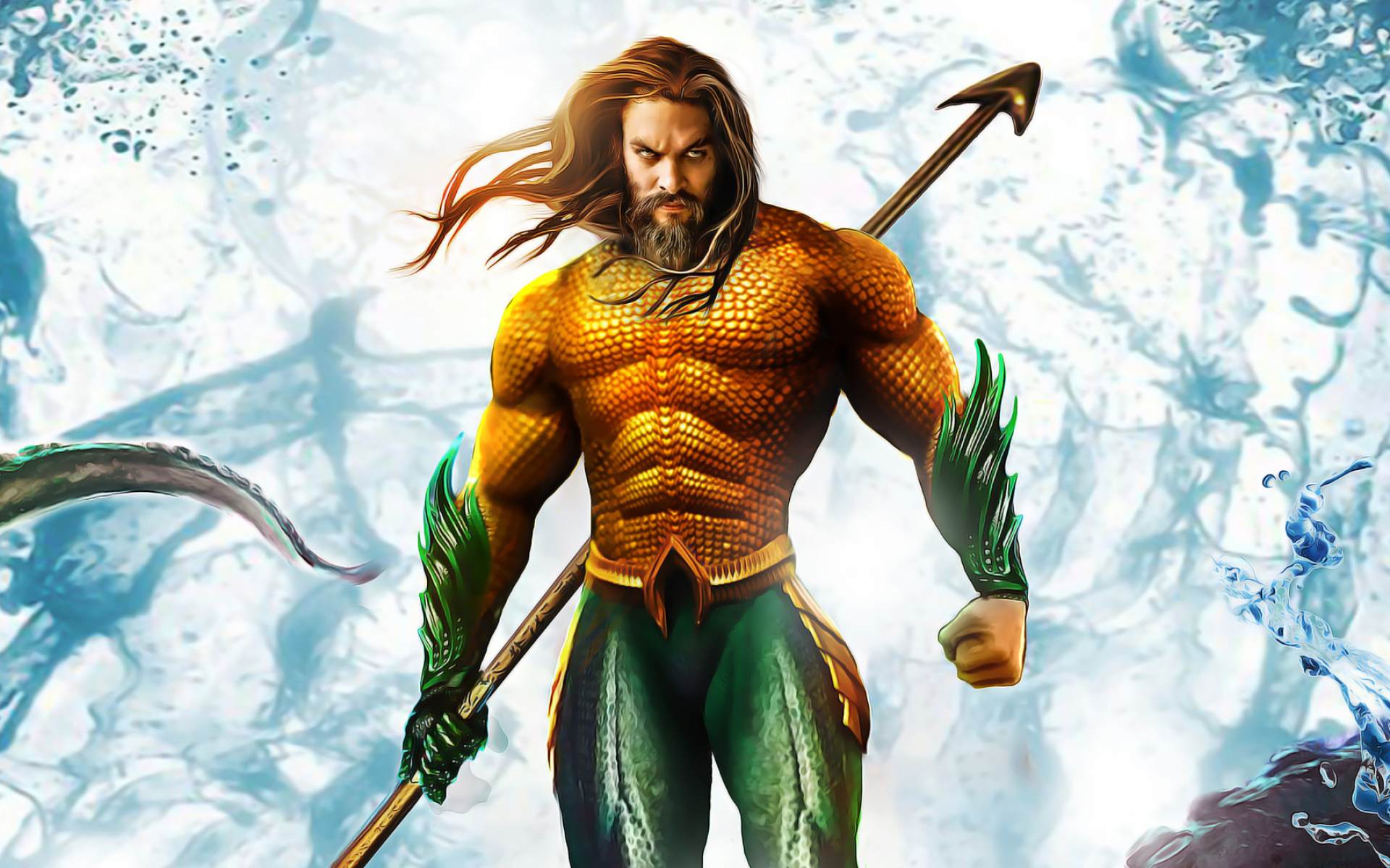 Movie Aquaman Jason Momoa Comic Wallpaper Hd - Aquaman Wallpaper Hd , HD Wallpaper & Backgrounds