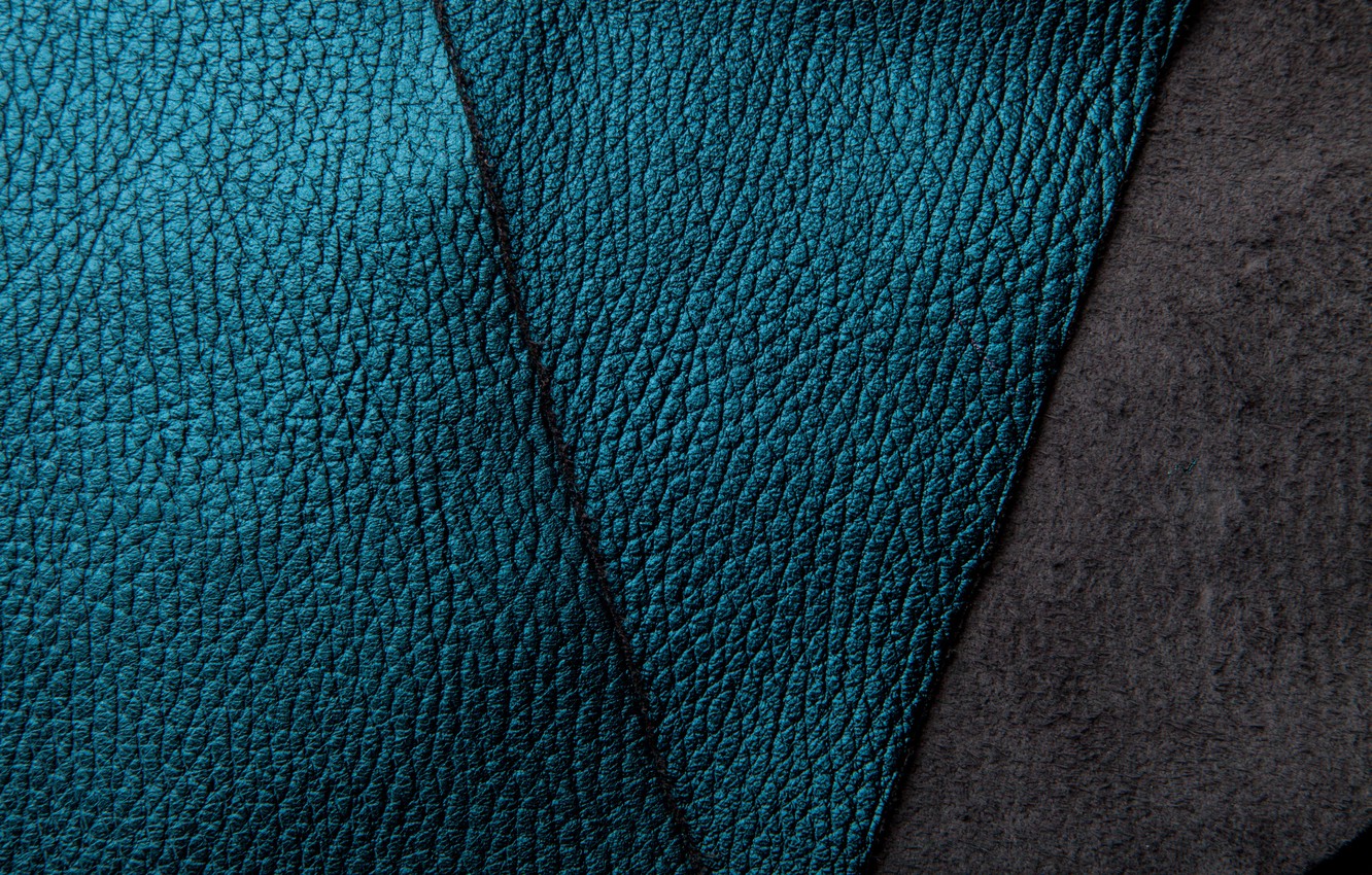 Photo Wallpaper Leather, Texture, Blue, Background, - Blue Leather Texture Hd , HD Wallpaper & Backgrounds