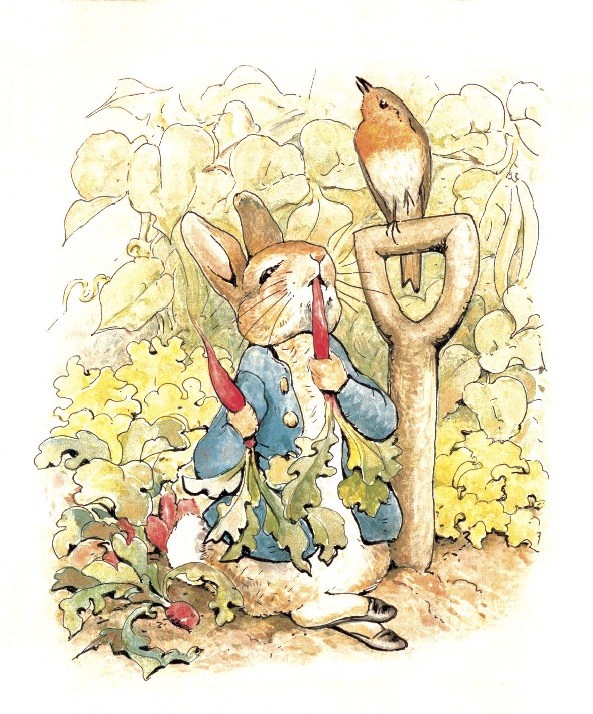 Rabbit Live Wallpaper - Illustration Peter Rabbit Book , HD Wallpaper & Backgrounds
