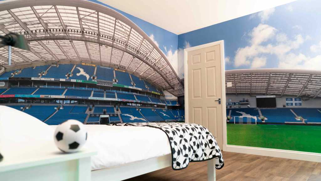 123 - Brighton Football Bedroom , HD Wallpaper & Backgrounds
