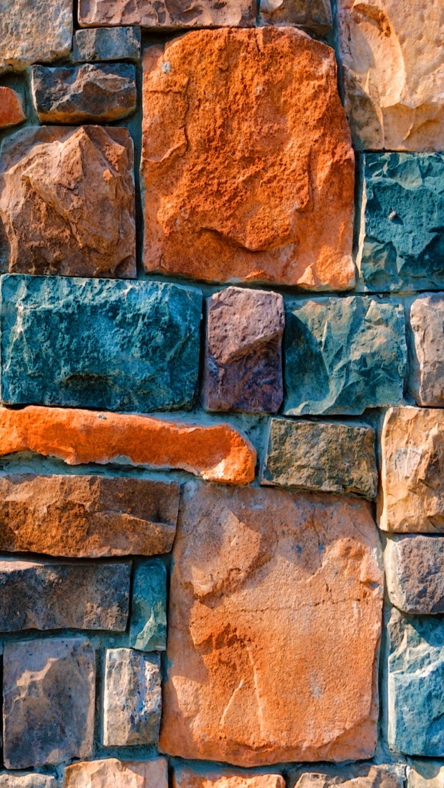 Stone Wall Wallpaper - Colorful Wall Background Hd , HD Wallpaper & Backgrounds