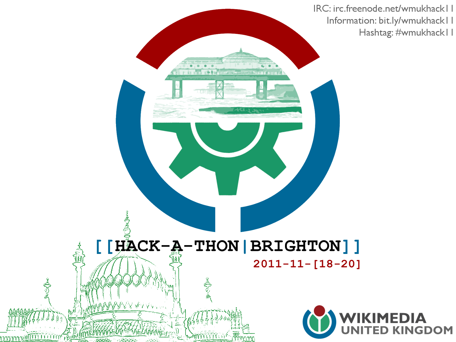 Wikimedia Hackathon Brighton 2011-wallpaper - Wikimedia Foundation , HD Wallpaper & Backgrounds